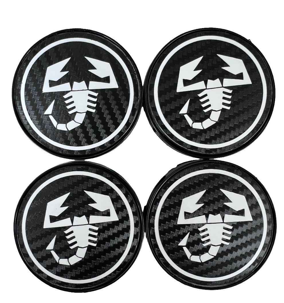 Set 4 Coprimozzi Abarth 60mmì