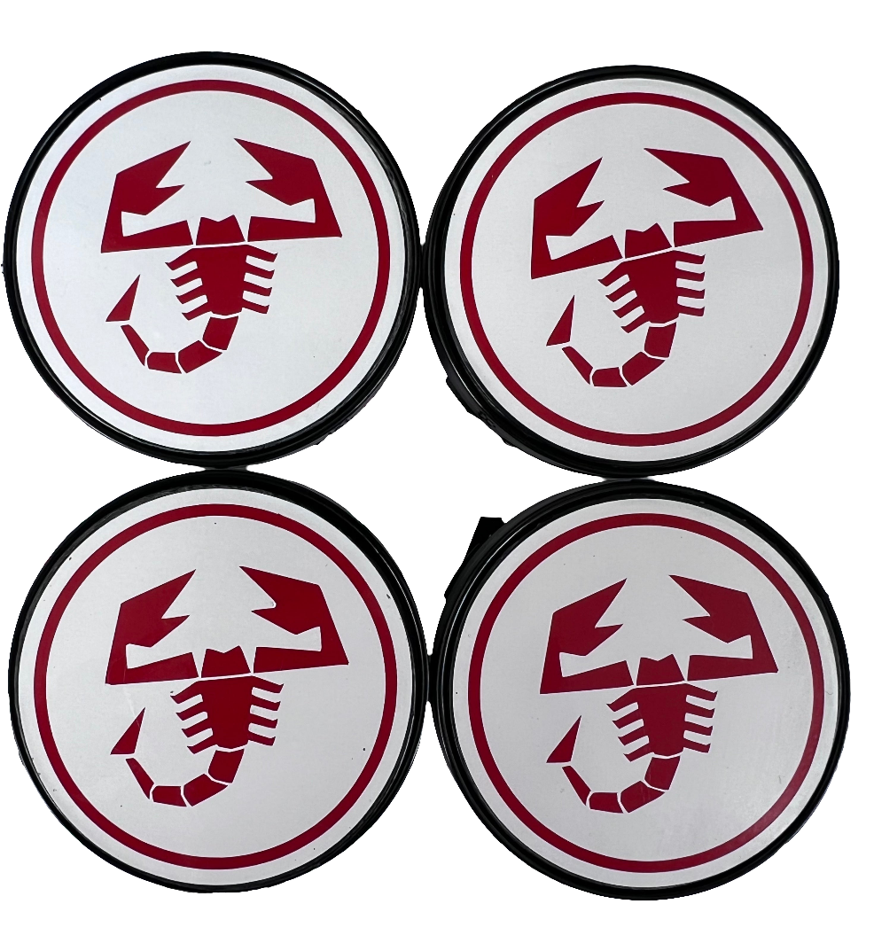 Set 4 Coprimozzi Abarth 60mmì