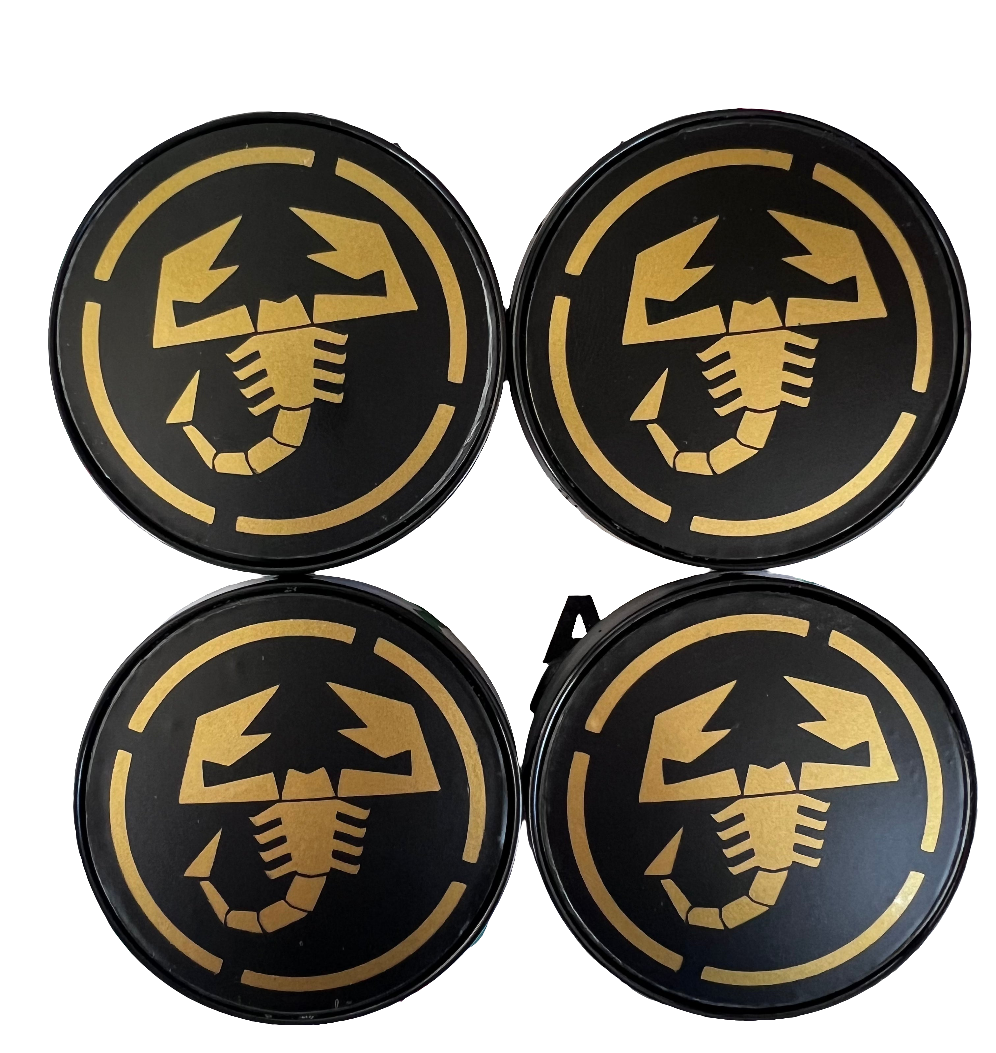 Set 4 Coprimozzi Abarth 60mmì