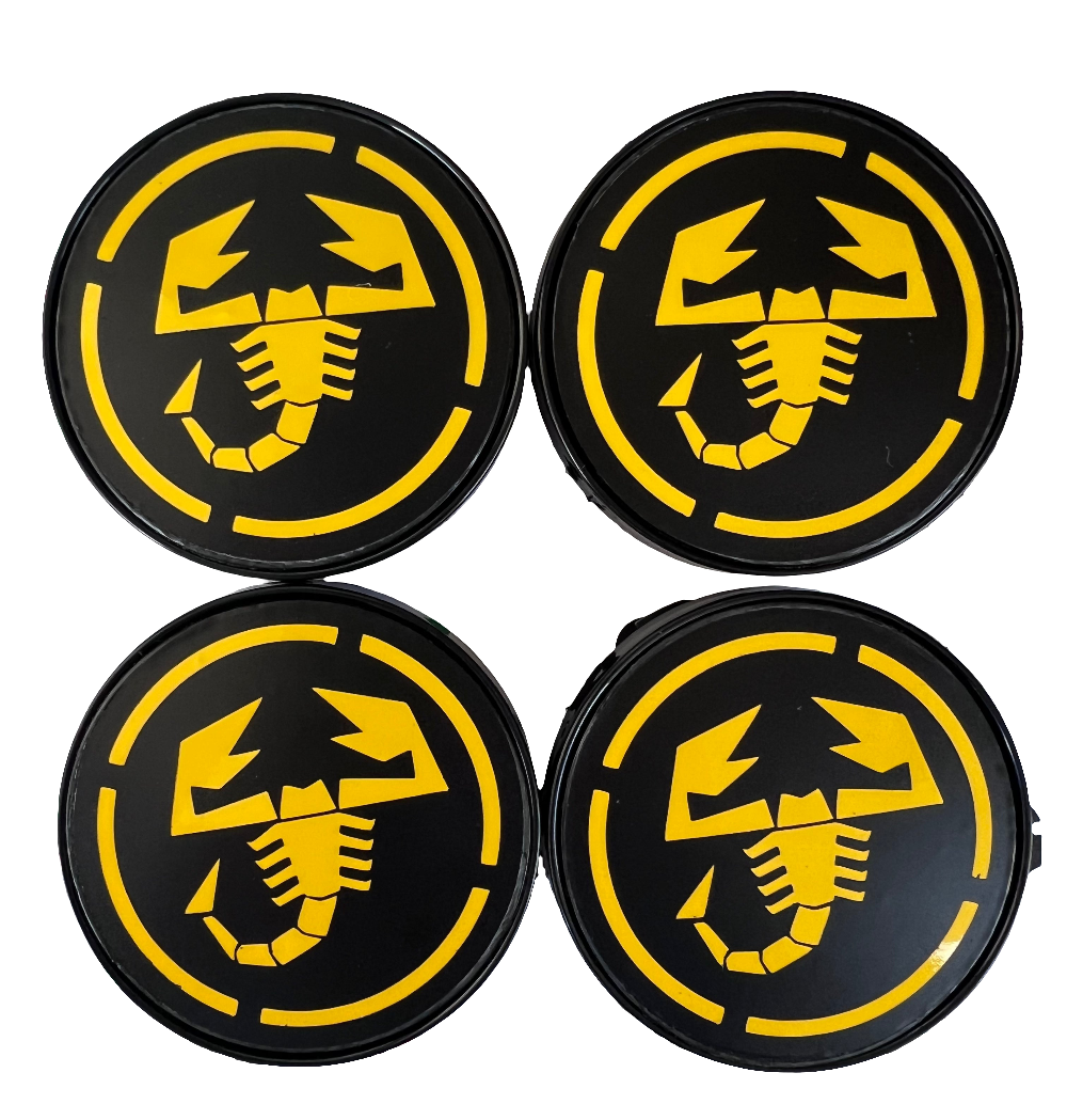 Set 4 Coprimozzi Abarth 60mmì