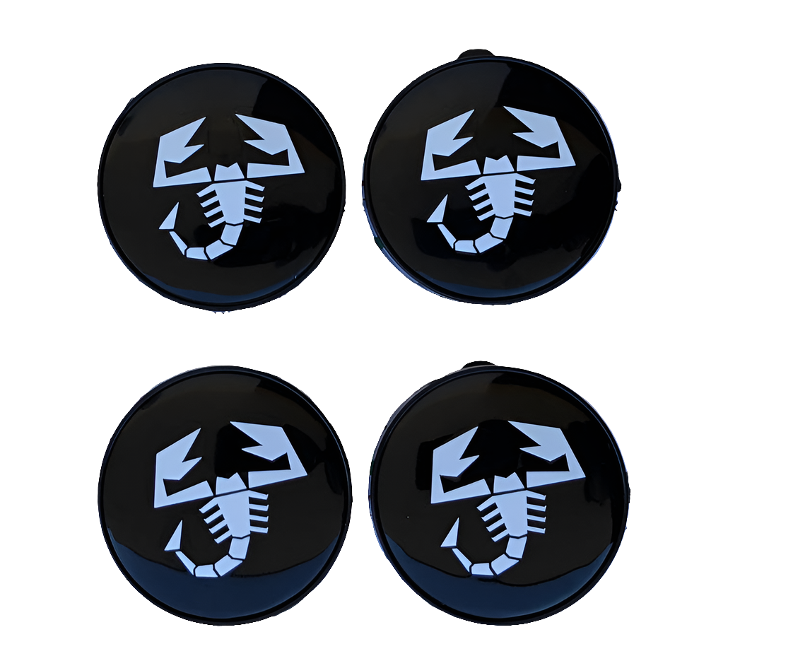 Set 4 Coprimozzi Abarth 60mmì