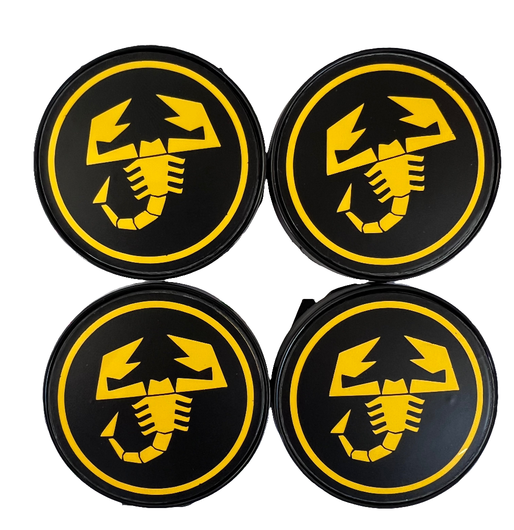 Set 4 Coprimozzi Abarth 60mmì