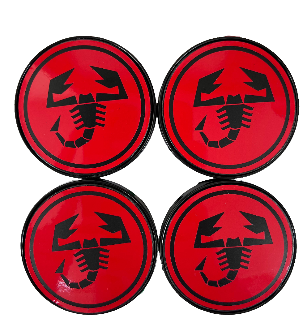Set 4 Coprimozzi Abarth 60mmì
