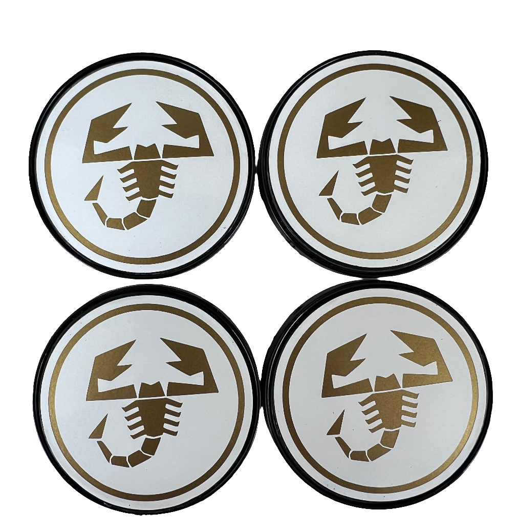 Set 4 Coprimozzi Abarth 60mmì