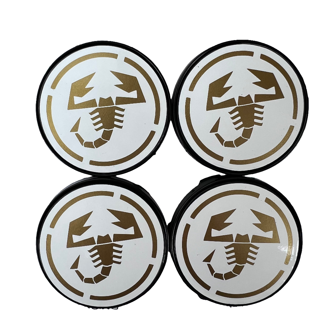 Set 4 Coprimozzi Abarth 60mmì