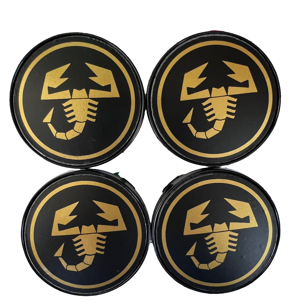 Set 4 Coprimozzi Abarth 60mmì