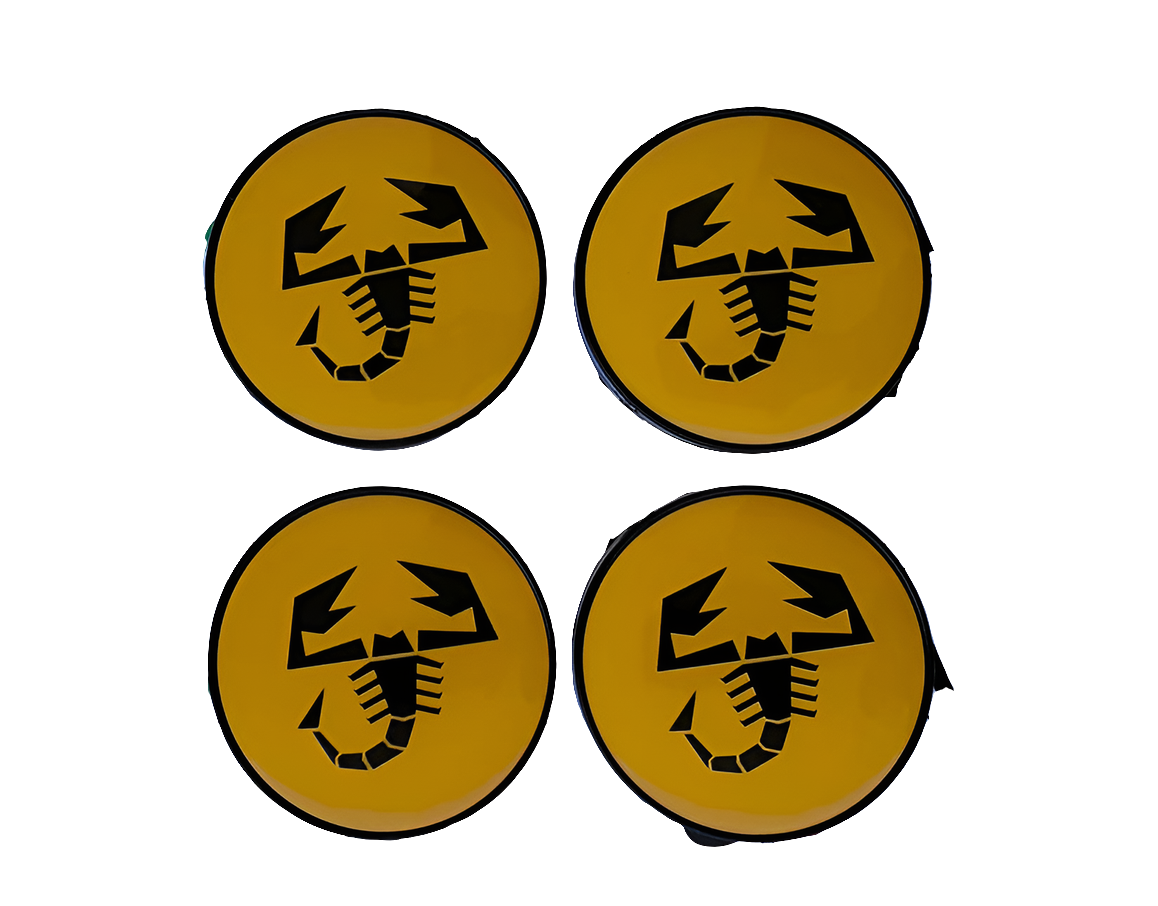 Set 4 Coprimozzi Abarth 60mmì