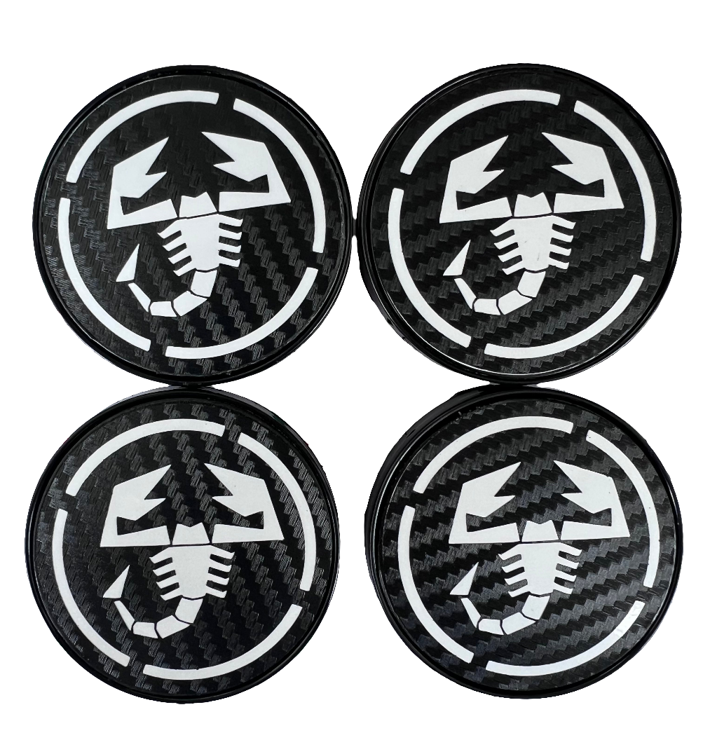 Set 4 Coprimozzi Abarth 60mmì