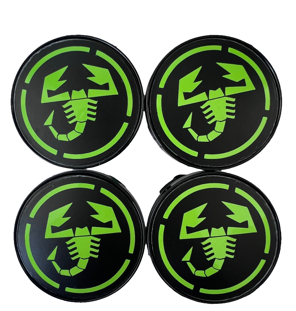 Set 4 Coprimozzi Abarth 60mmì