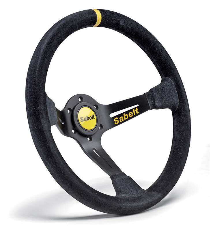 SABELT LENKRAD CALICE SW-390 LEDER 350mm ideal für ABARTH 595/500/695