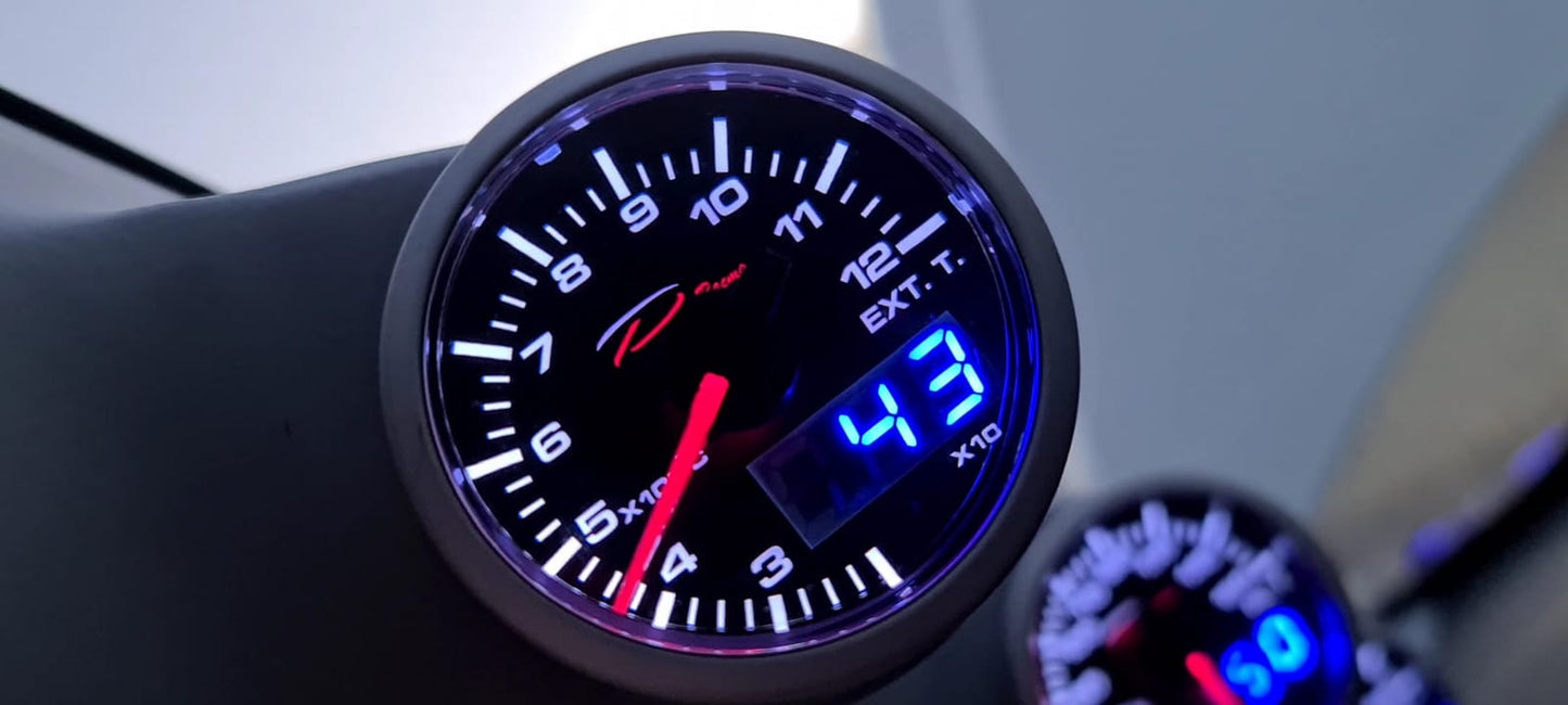 Abgastemperaturanzeige (EGT) 52 mm DEPO RACING