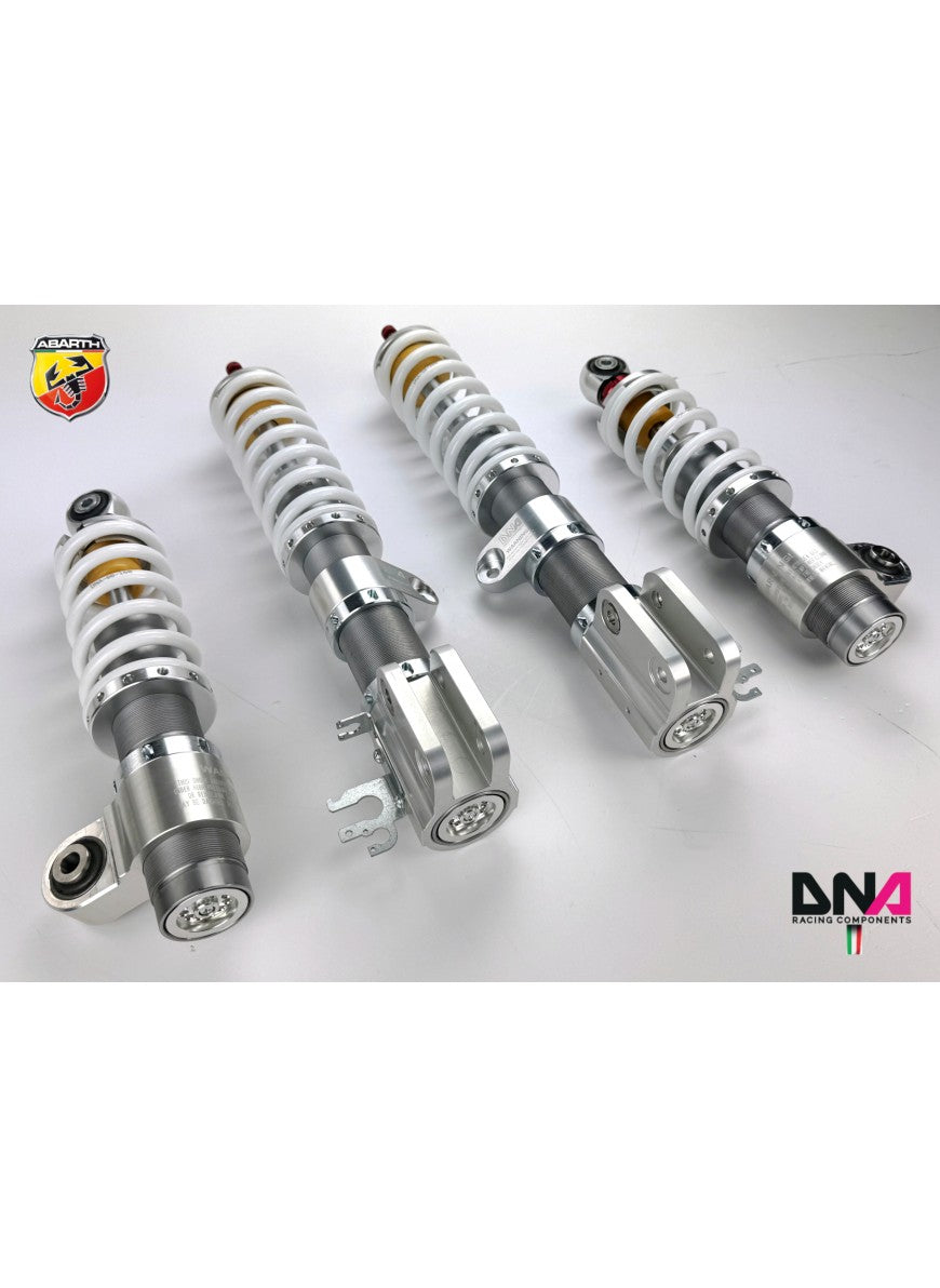 WRS DNA racing shock absorber kit 500 abarth