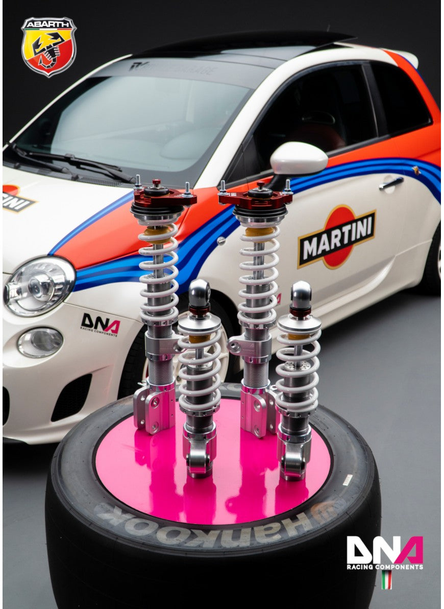 WRS DNA racing shock absorber kit 500 abarth
