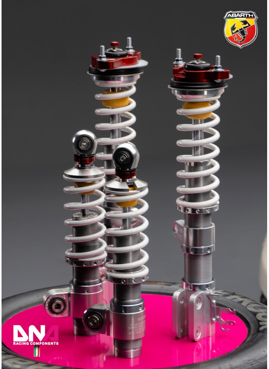 WRS DNA racing shock absorber kit 500 abarth