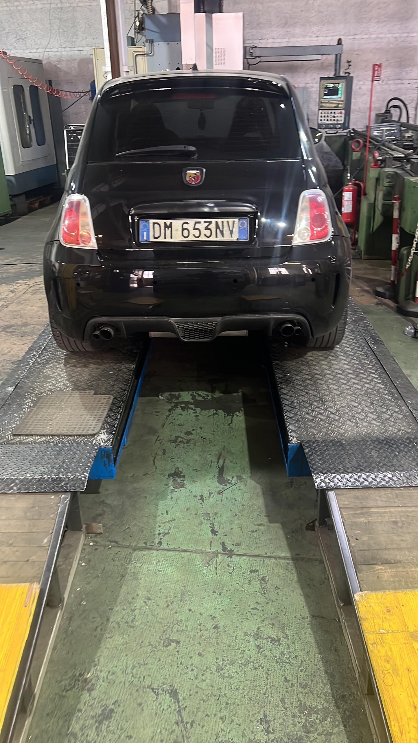 500 1.2 versione pop customizzata Abarth anno 2007 Conto vendita
