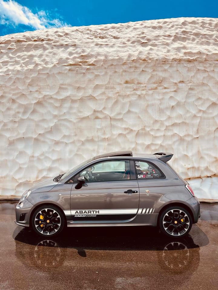 Spoiler in VERO CARBONIO per Fiat 500 Abarth - 595 - 695