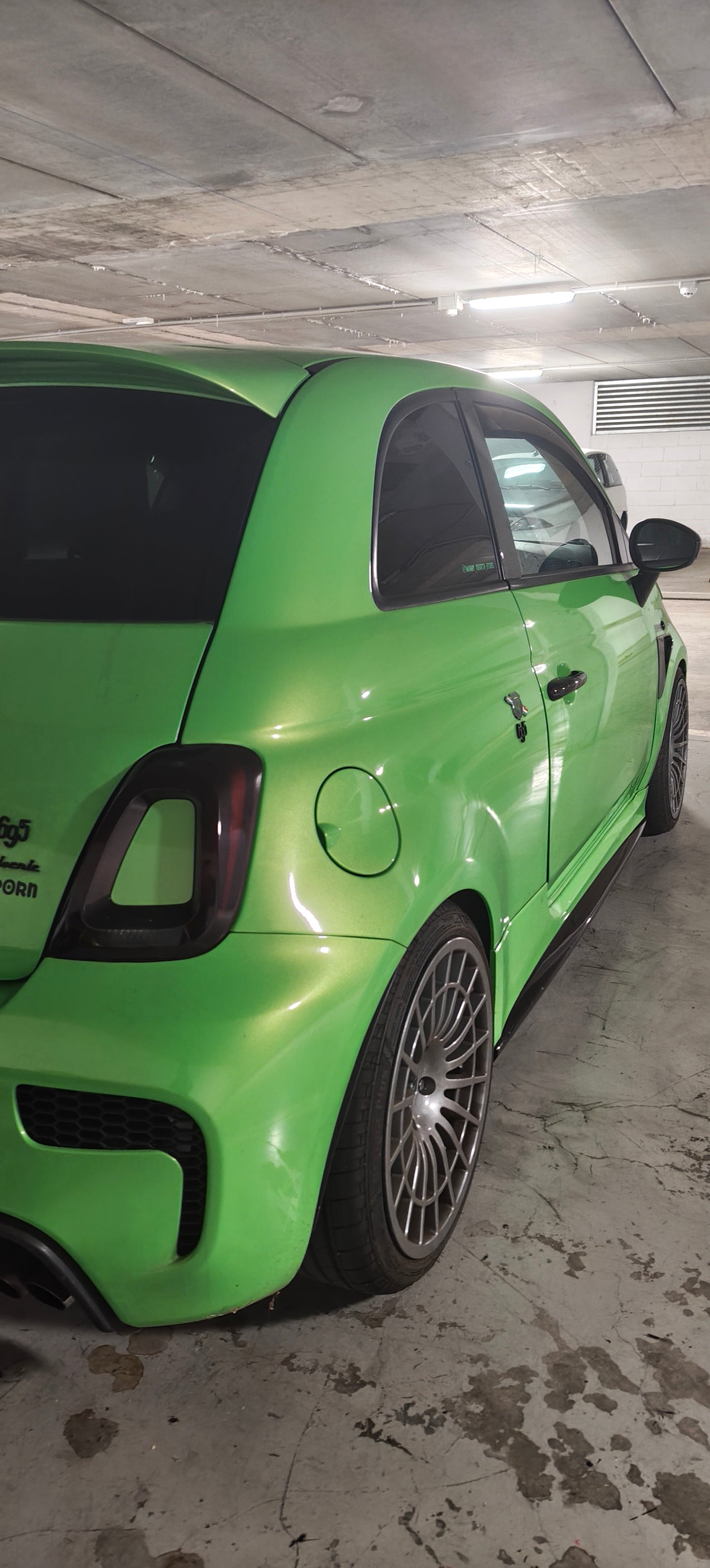 Minigonne laterali FIAT 500 Abarth sottoporta