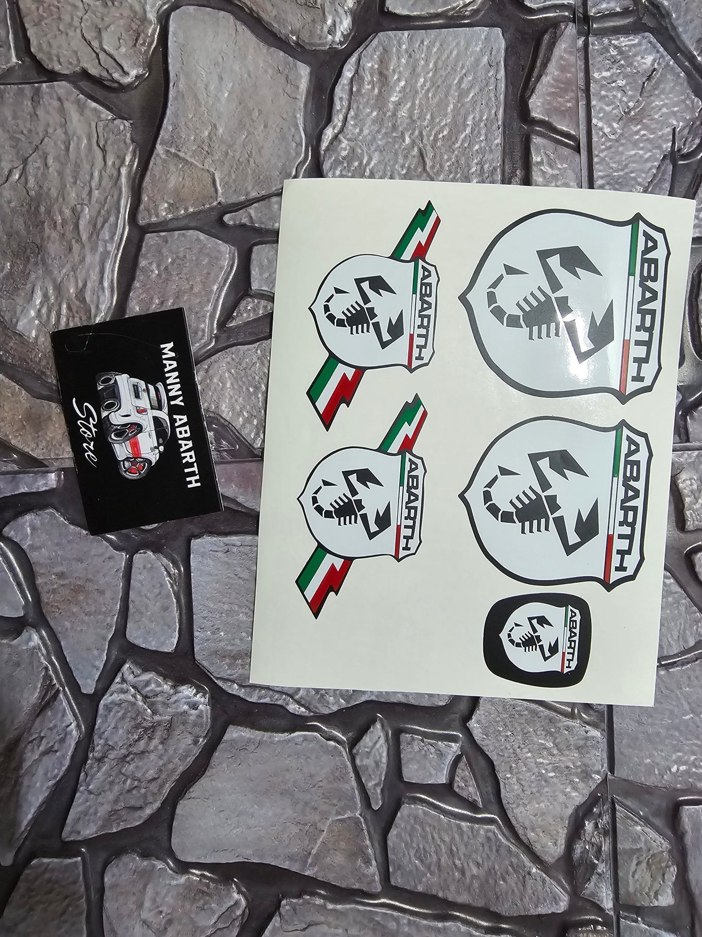 500/595 Abarth Logo Cover Kit