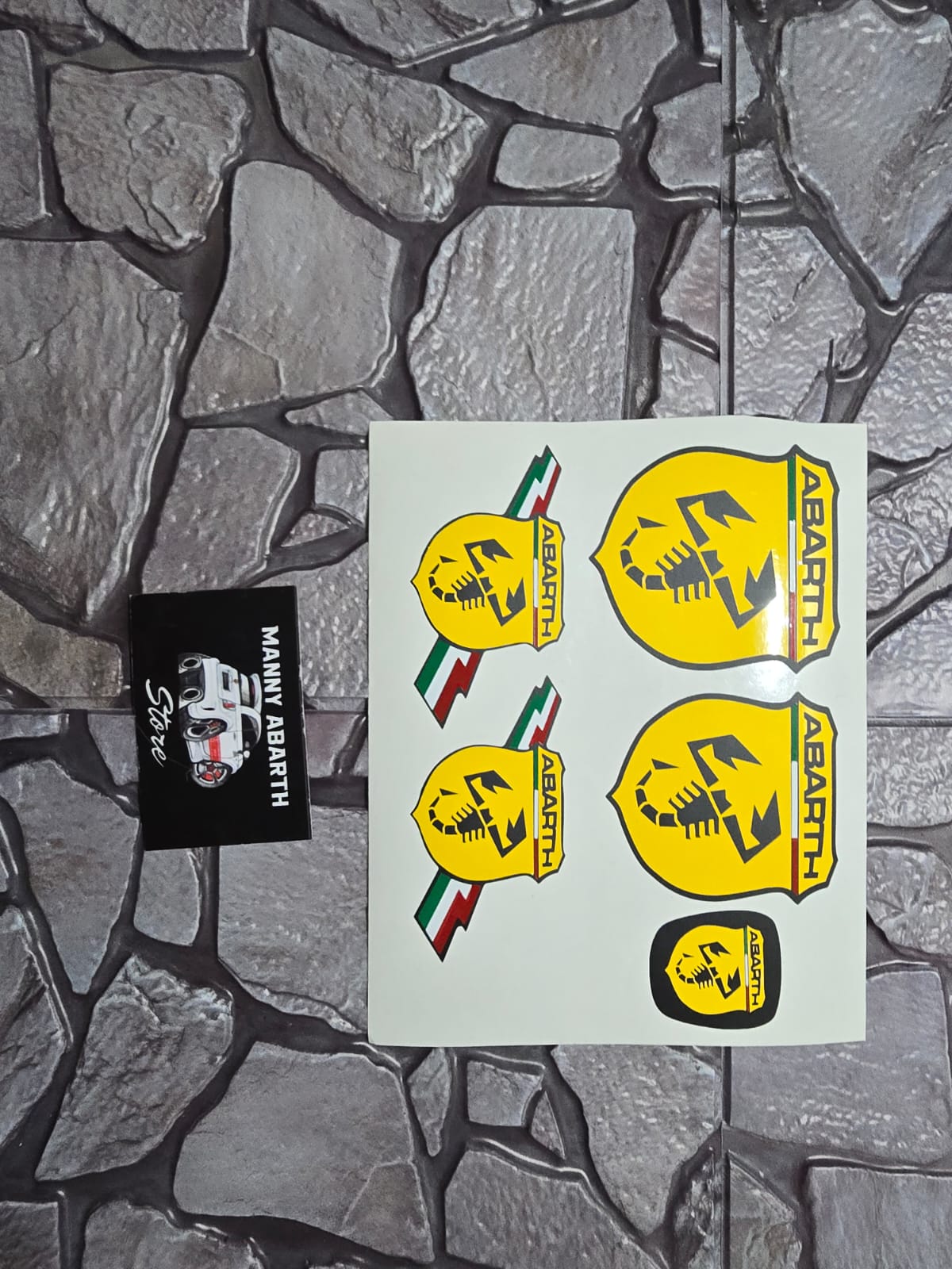 500/595 Abarth Logo Cover Kit