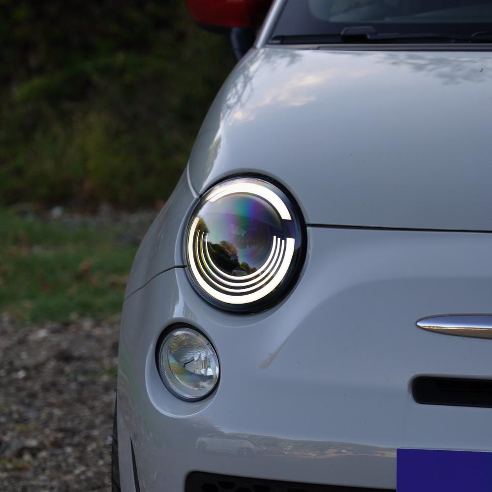 Fari Full LED Anteriori Abarth & Fiat 500 (2008–2025)