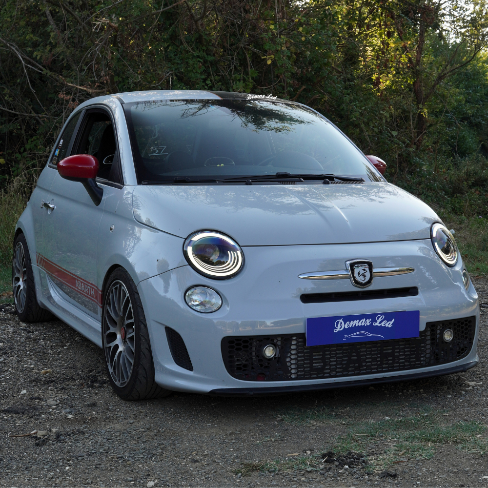 Fari Full LED Anteriori Abarth & Fiat 500 (2008–2025)