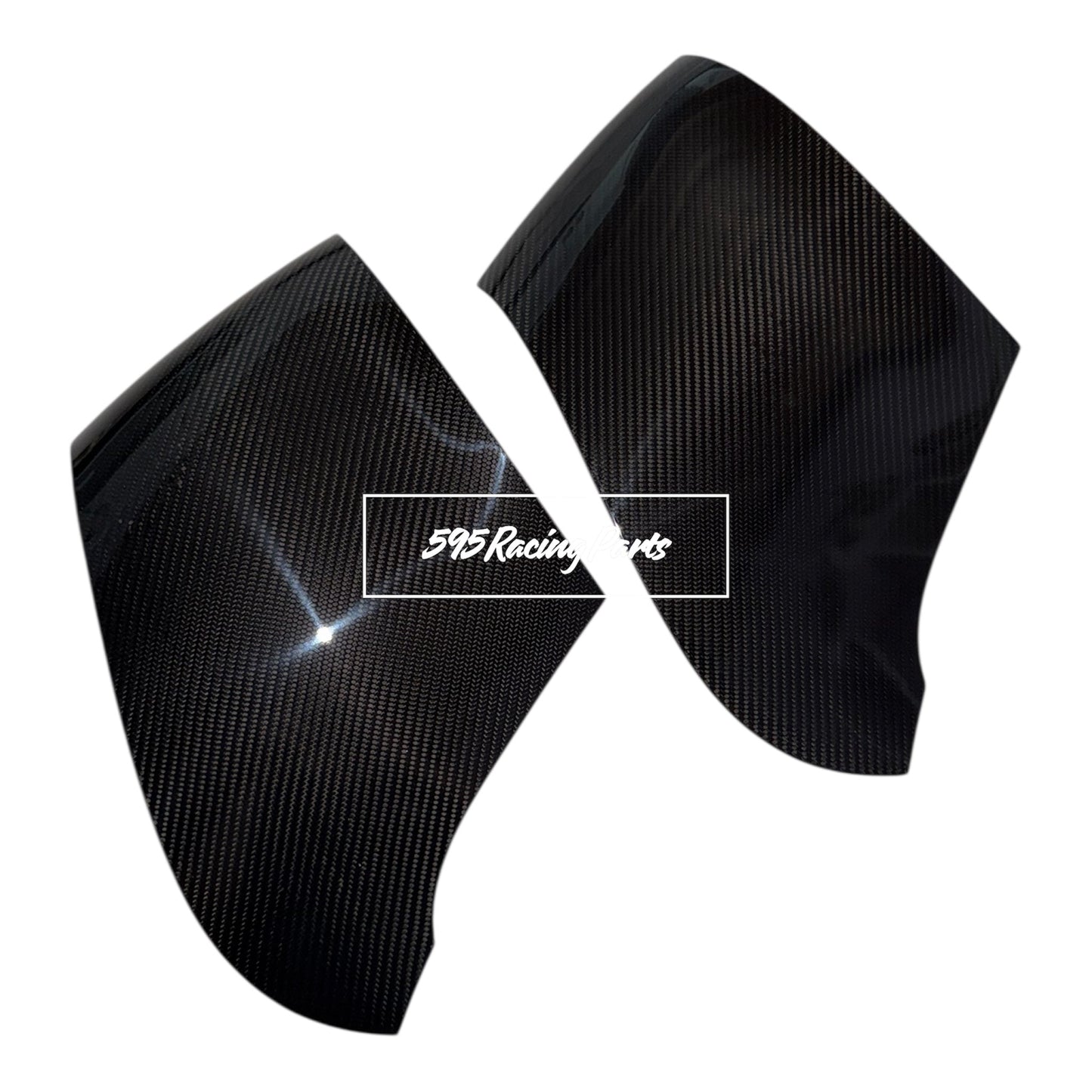 Cover zona cambio in VERO CARBONIO Fiat 500 Abarth - 595 - 695 - Restyling