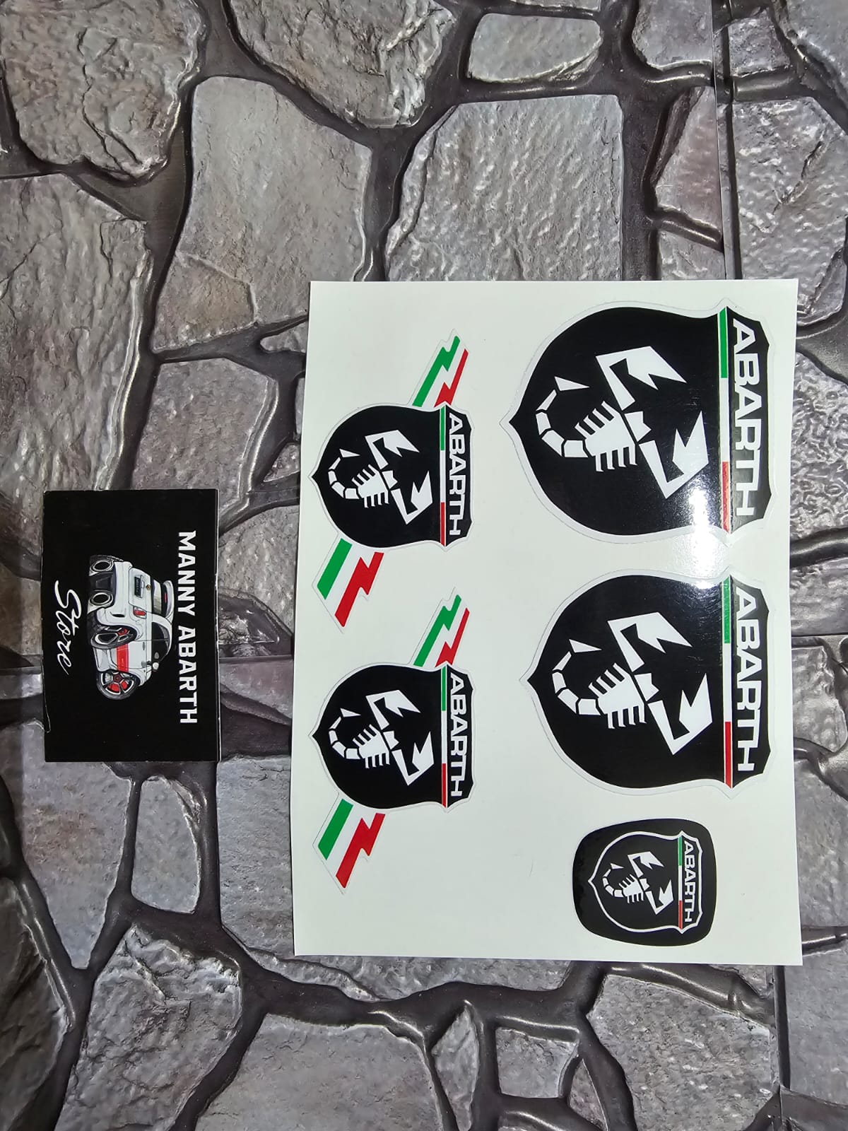 500/595 Abarth Logo Cover Kit