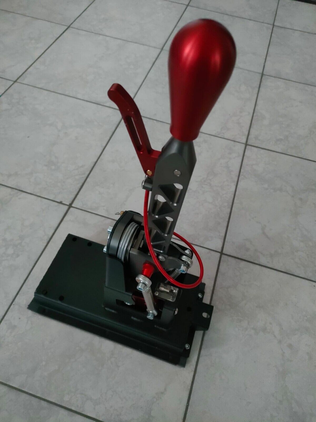Castelletto Metal2Racing Abarth GRANDE PUNTO / PUNTO EVO Getriebe (fügen Sie in den Bestellhinweisen die Knopffarbe aus der Beschreibung ein)