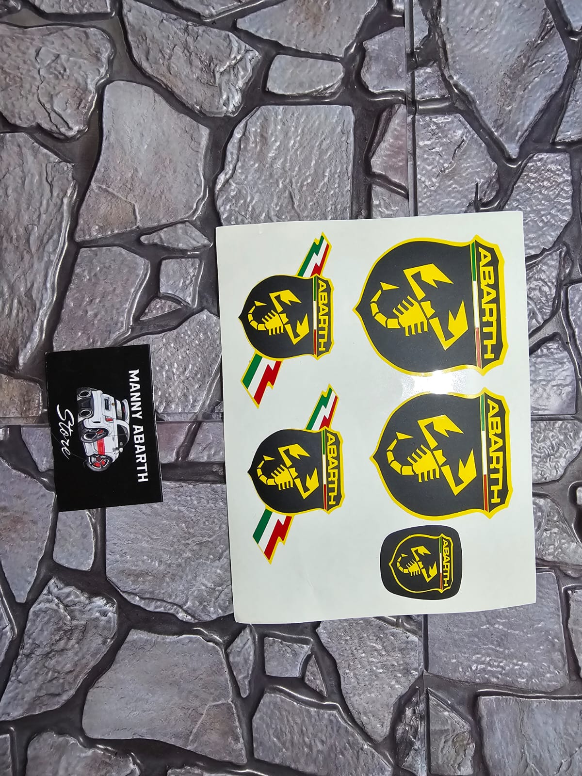 500/595 Abarth Logo Cover Kit