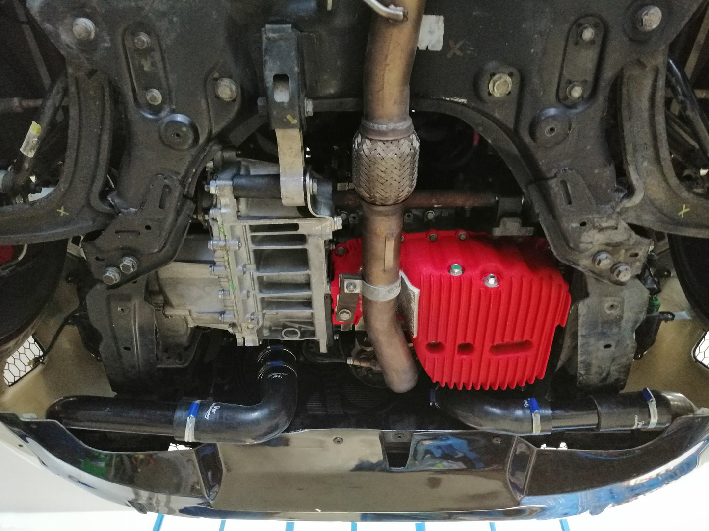 Vergrößerte Ölwanne Prometeo Fiat 500 Punto EVO Abarth 1.4 T-JET