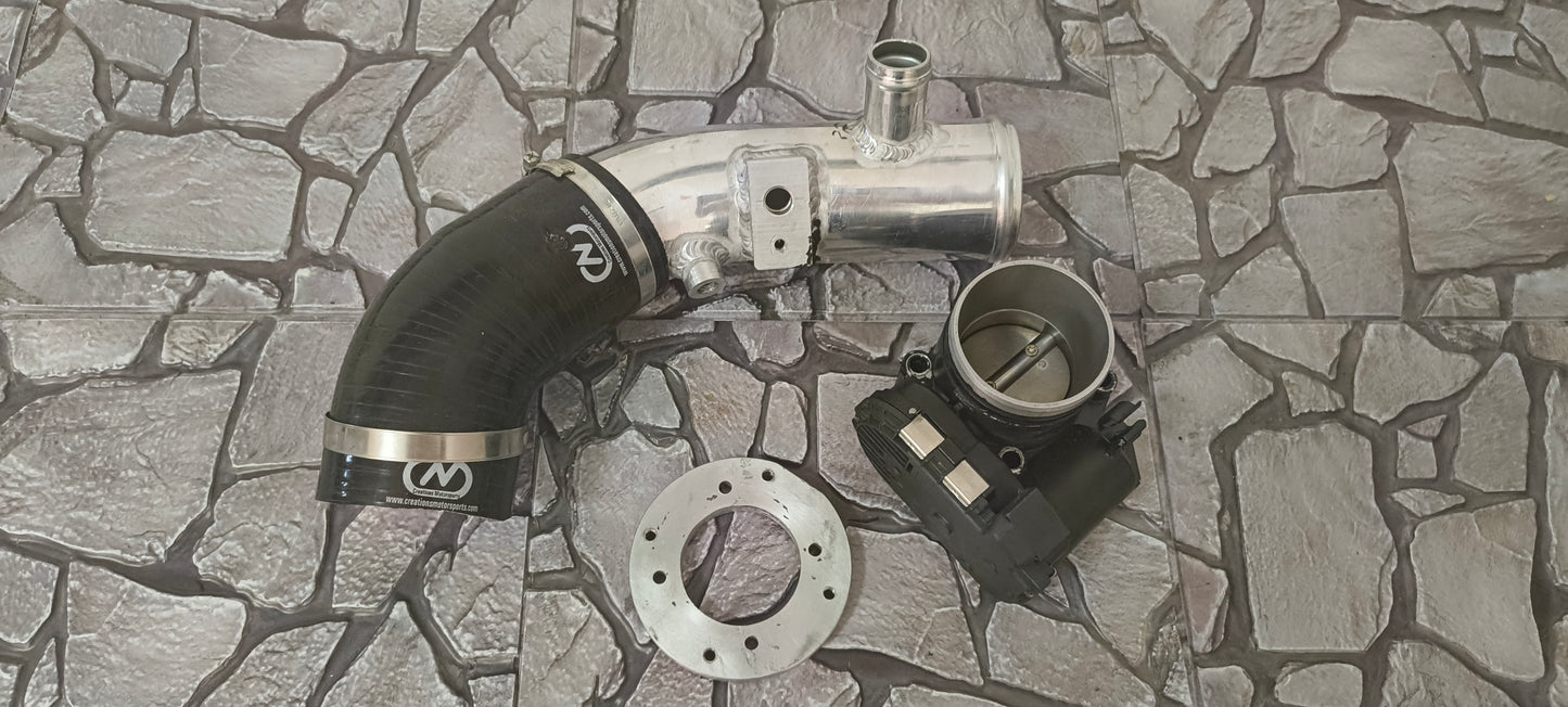 Set corpo farfallato e tubo maggiorato usato