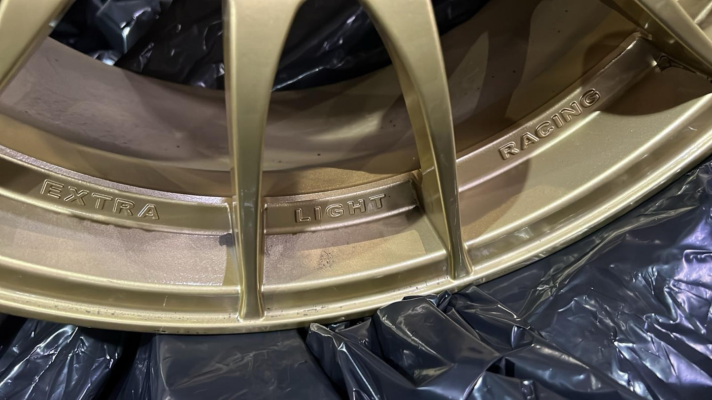 Cerchi in lega MAK XLR da 18 Oro ABARTH 500/595 USATI ottime condizioni SET 4 Cerchi