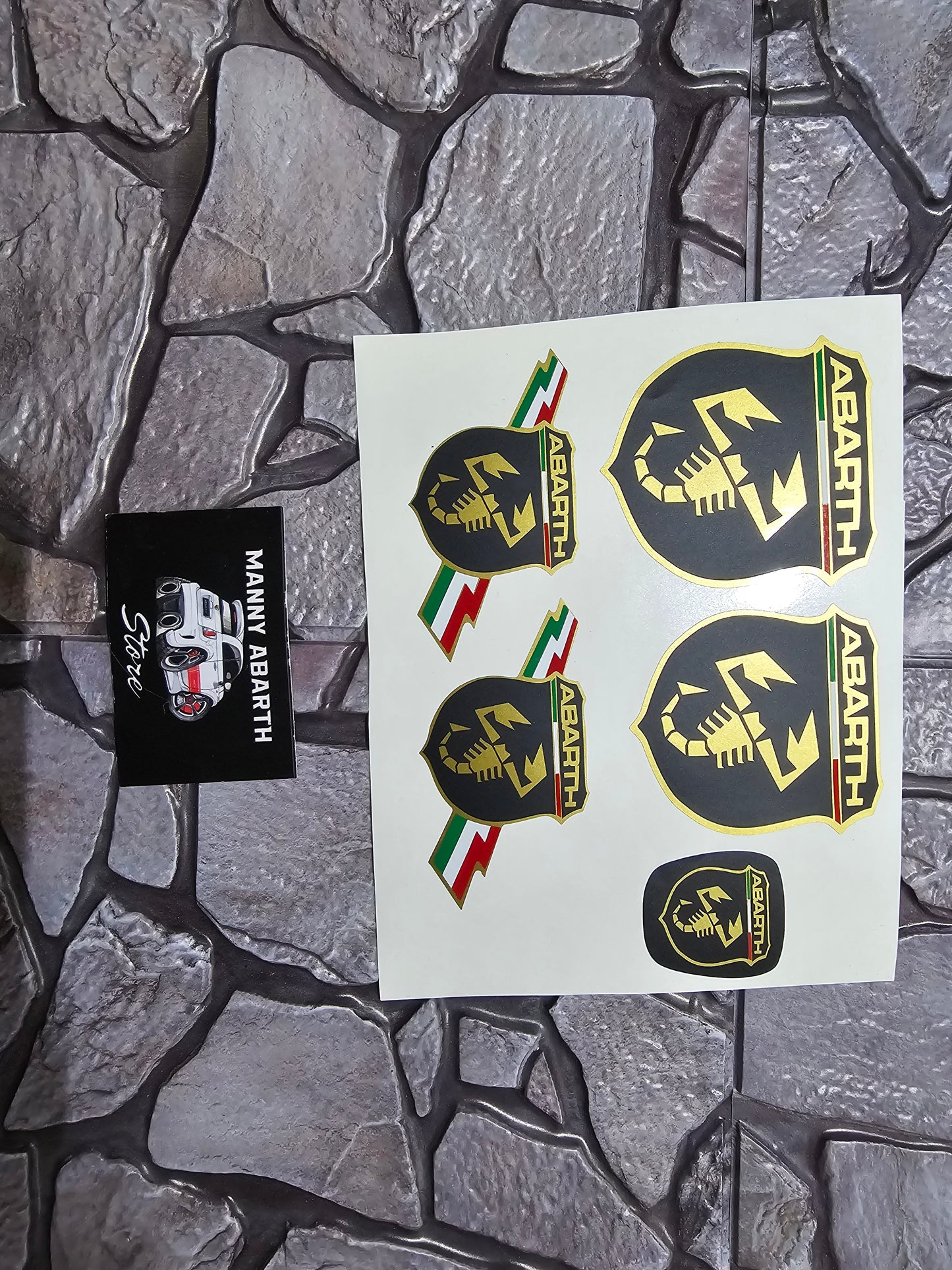 500/595 Abarth Logo Cover Kit
