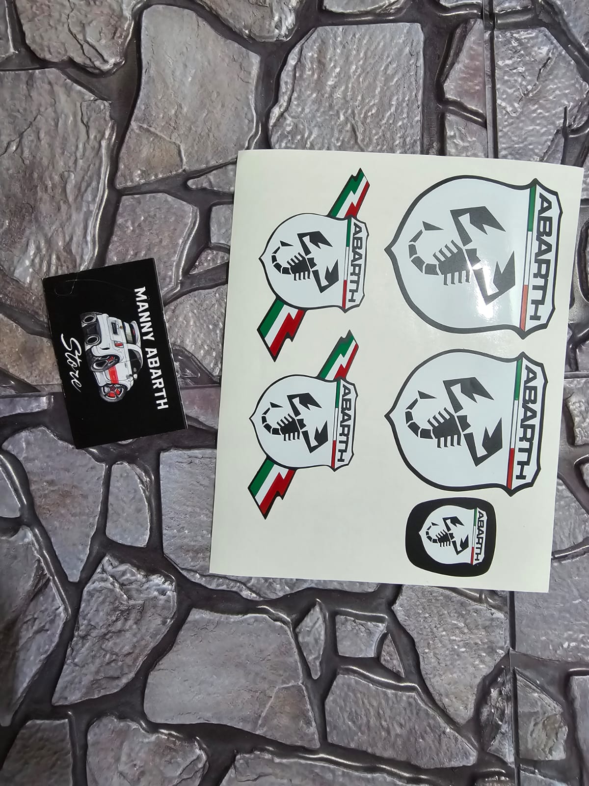 500/595 Abarth Logo Cover Kit