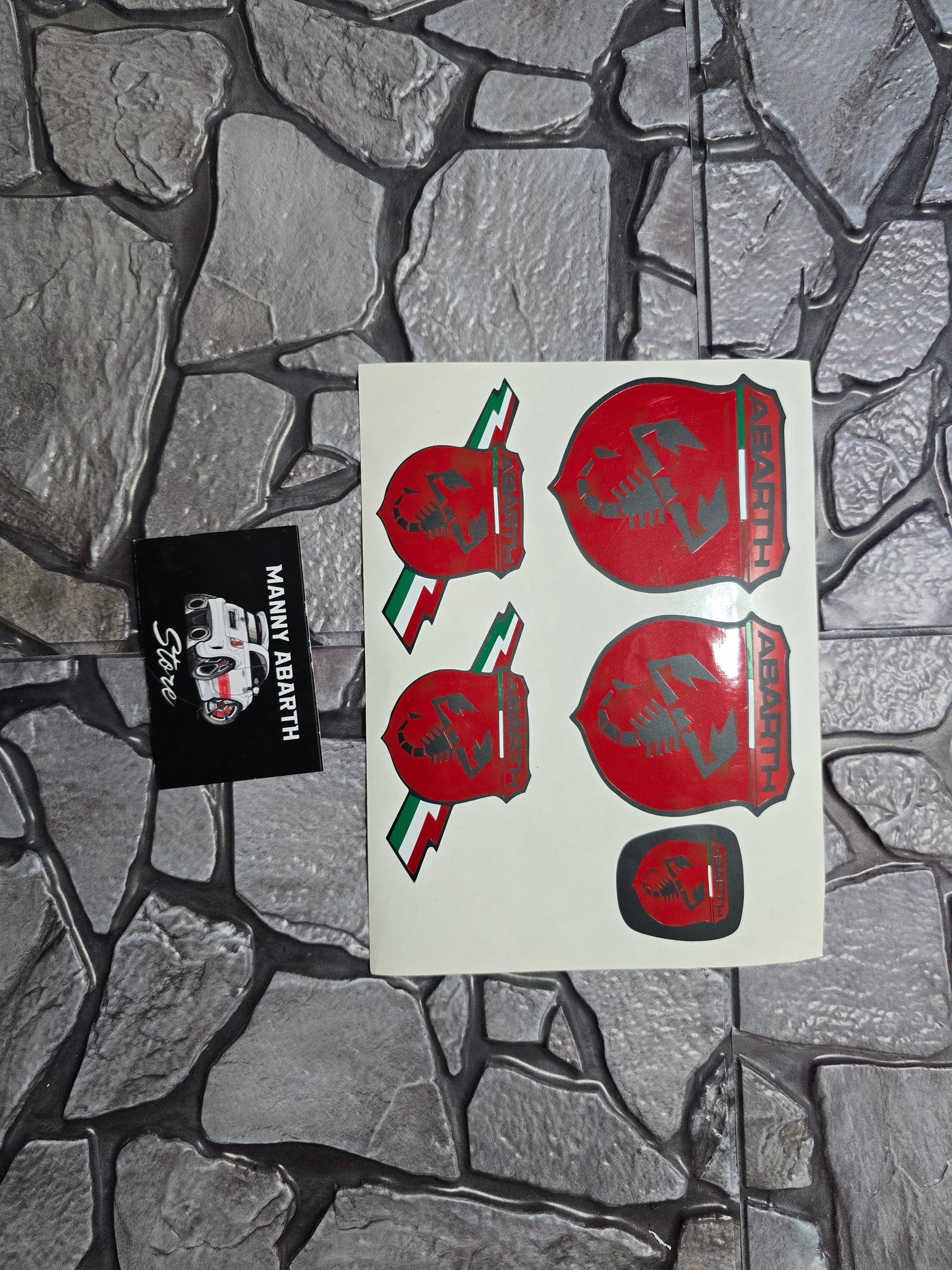 500/595 Abarth Logo Cover Kit