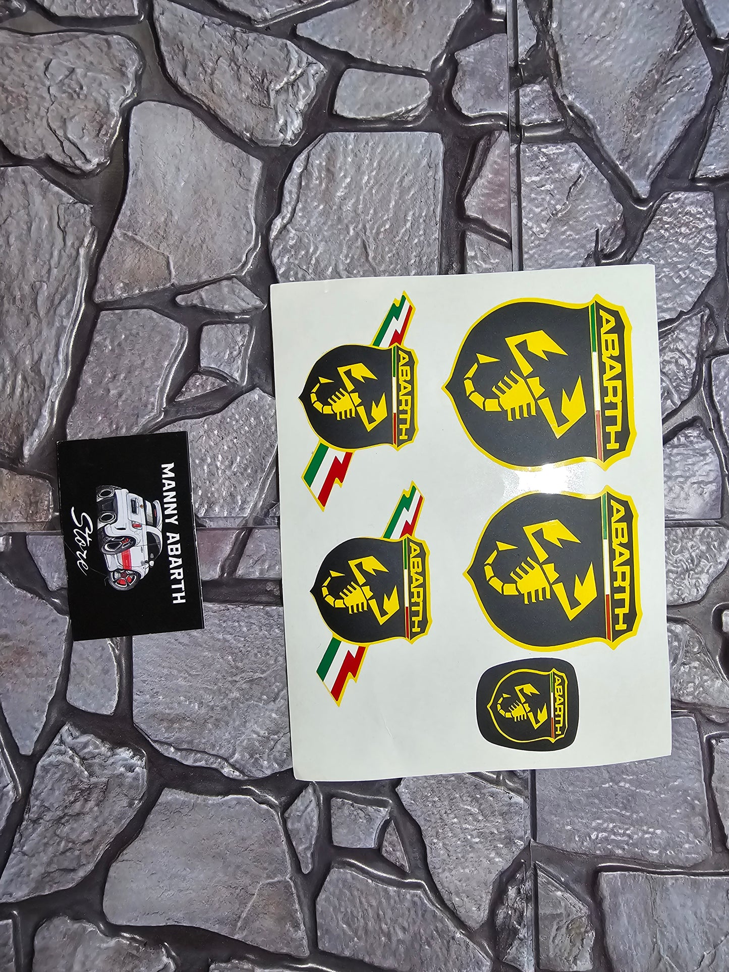 500/595 Abarth Logo Cover Kit