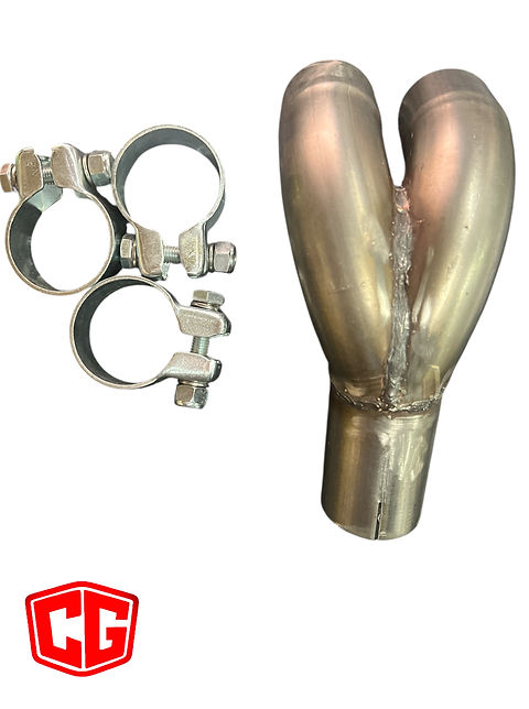 Biforcato Type Akrapovic D maggiorato per 500/595/695