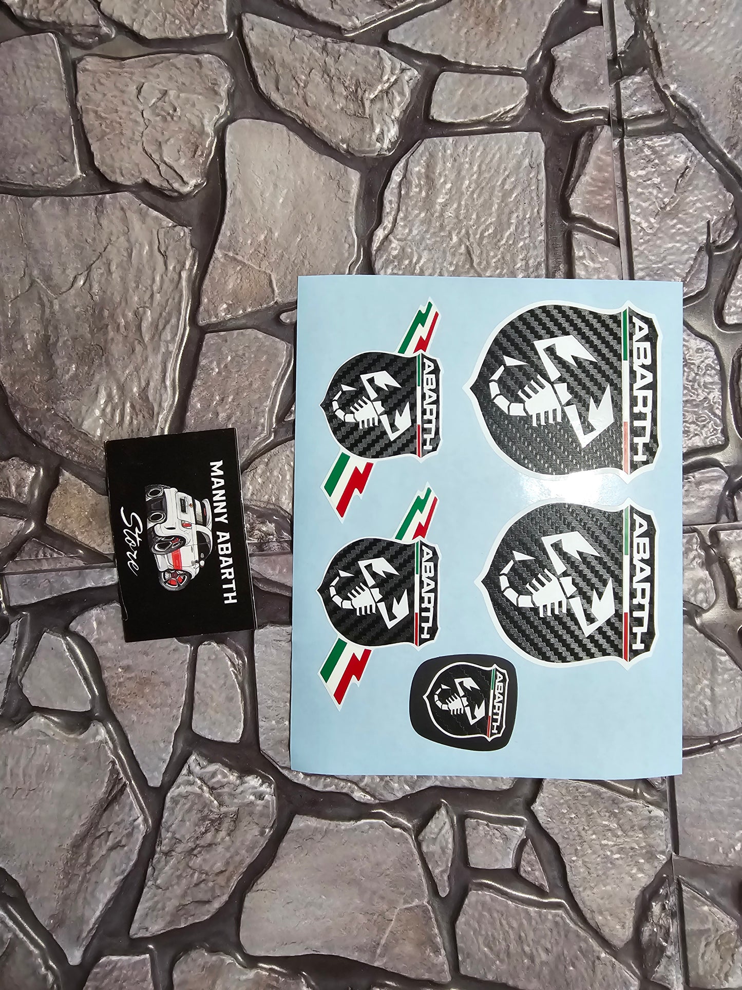 500/595 Abarth Logo Cover Kit