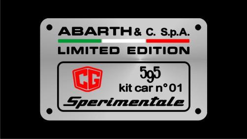 500 Abarth Sperimentale kit car n.01 in contovendita