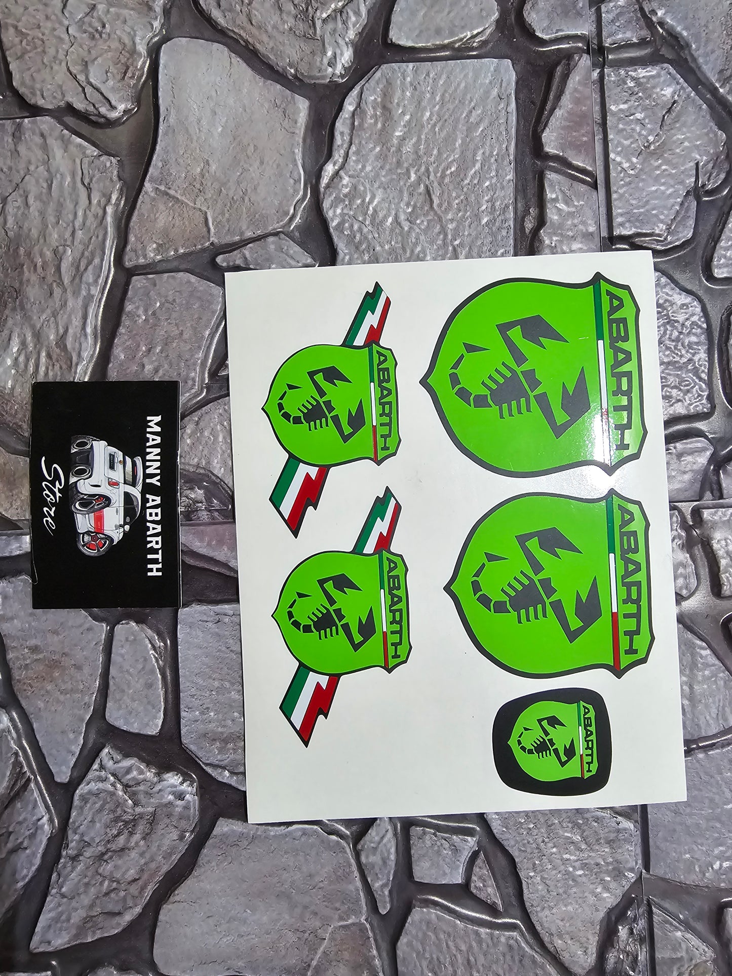 500/595 Abarth Logo Cover Kit