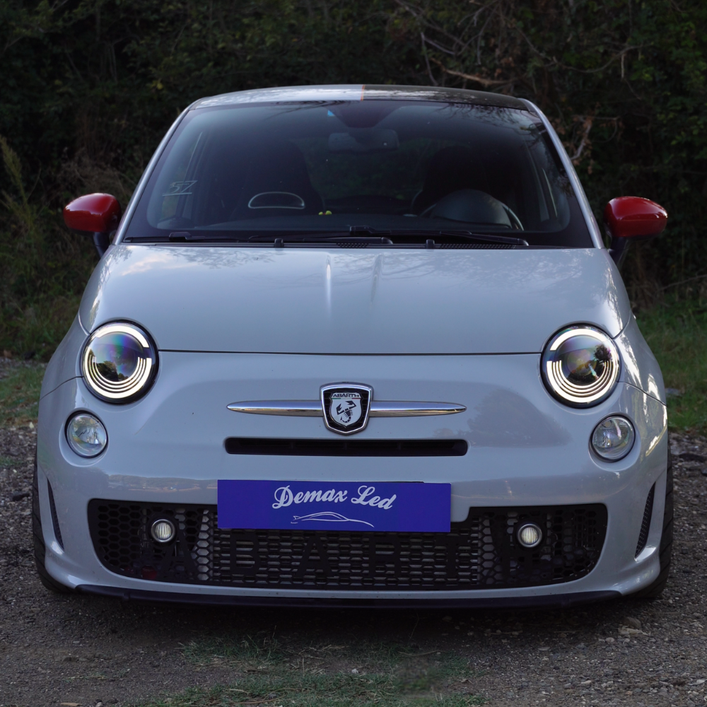 Fari Full LED Anteriori Abarth & Fiat 500 (2008–2025)