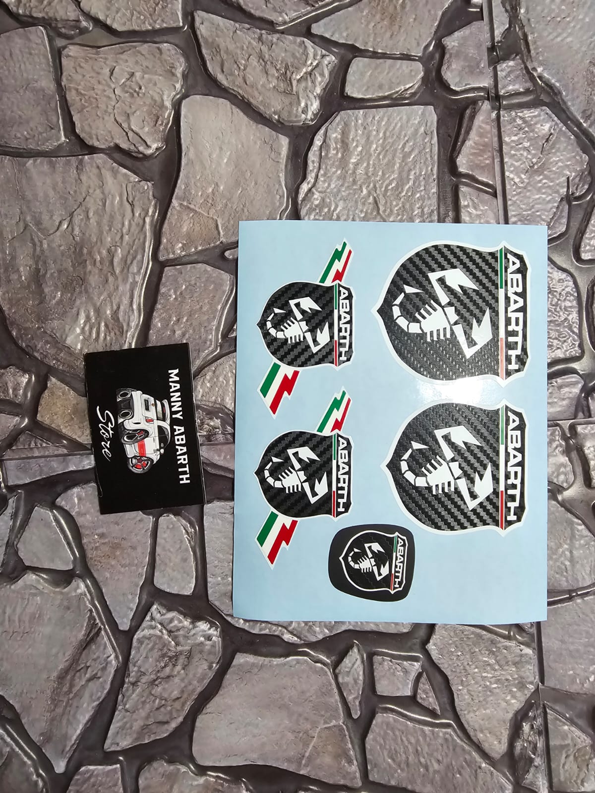500/595 Abarth Logo Cover Kit