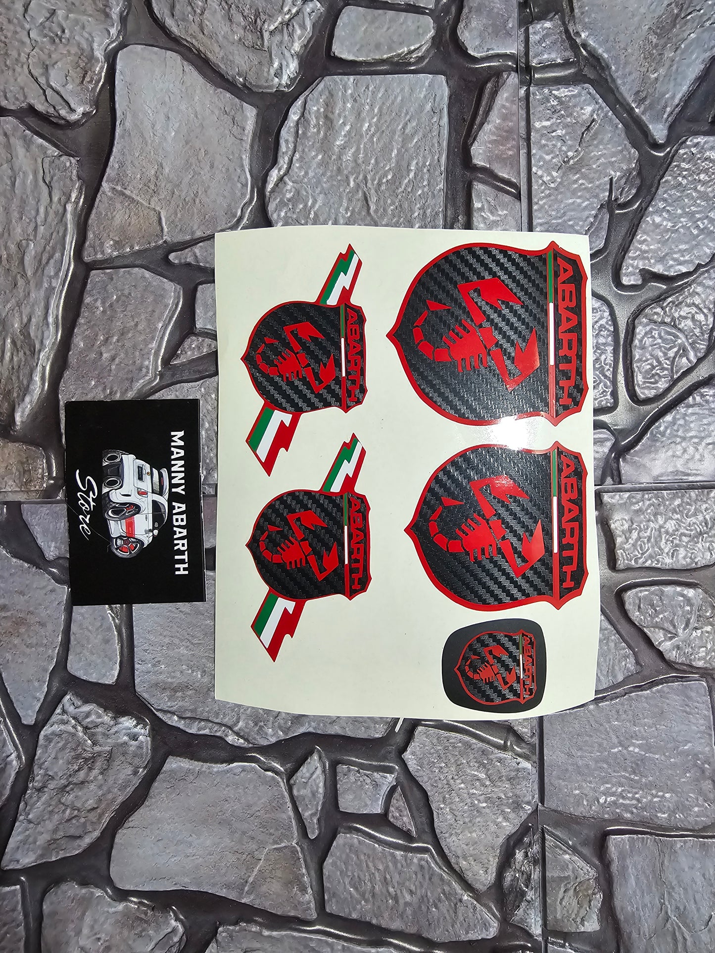 500/595 Abarth Logo Cover Kit