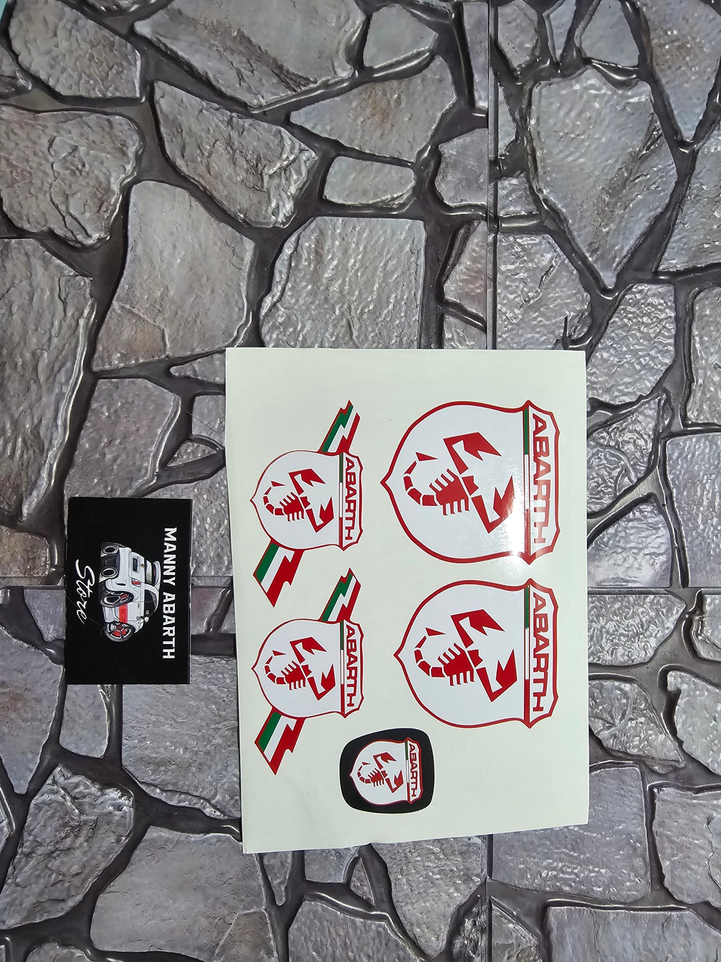 500/595 Abarth Logo Cover Kit