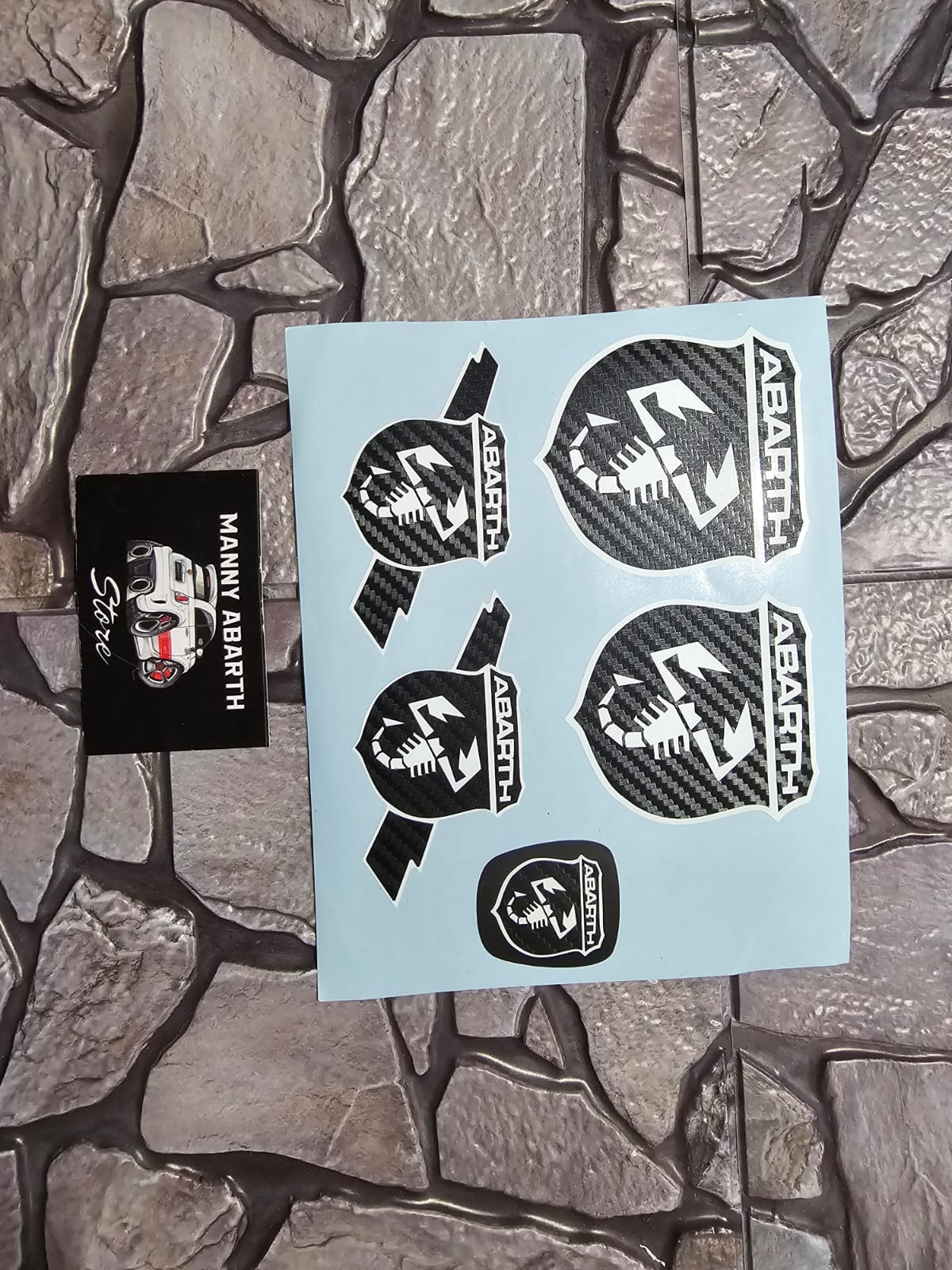 500/595 Abarth Logo Cover Kit