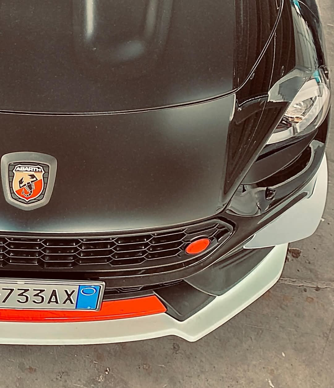 Canards laterali a coppia Abarth / Fiat 124 Carbonio o Vetroresina