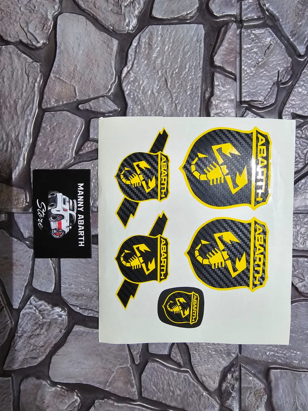 500/595 Abarth Logo Cover Kit