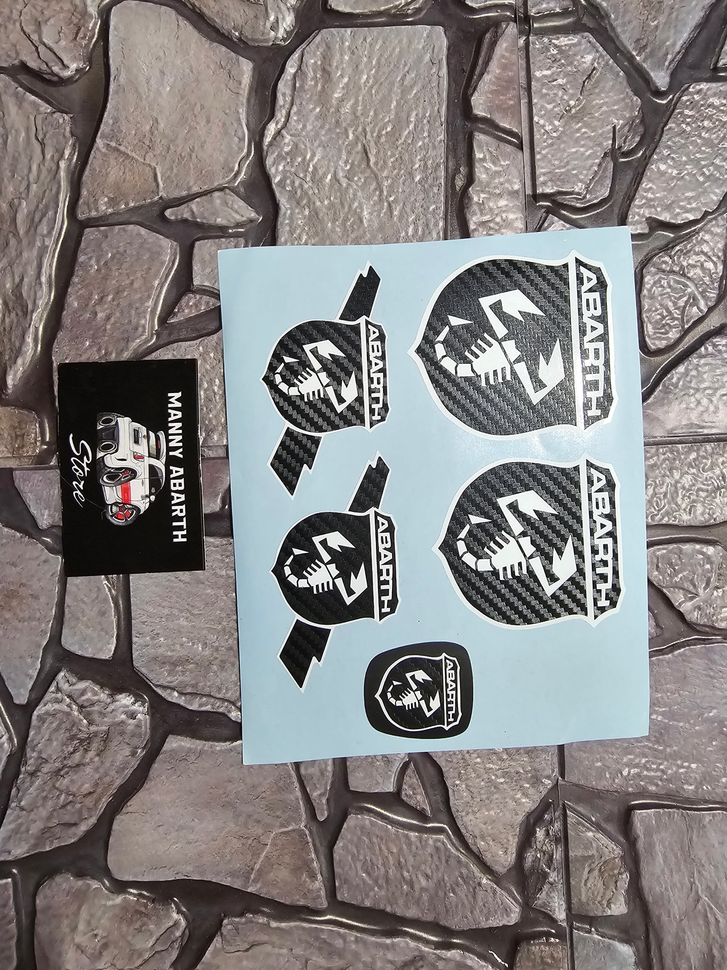 500/595 Abarth Logo Cover Kit