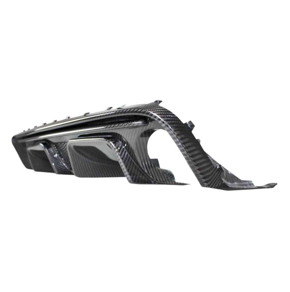 Estrattore completo in VERO CARBONIO Fiat 500 Abarth - 595 - 695 - Restyling