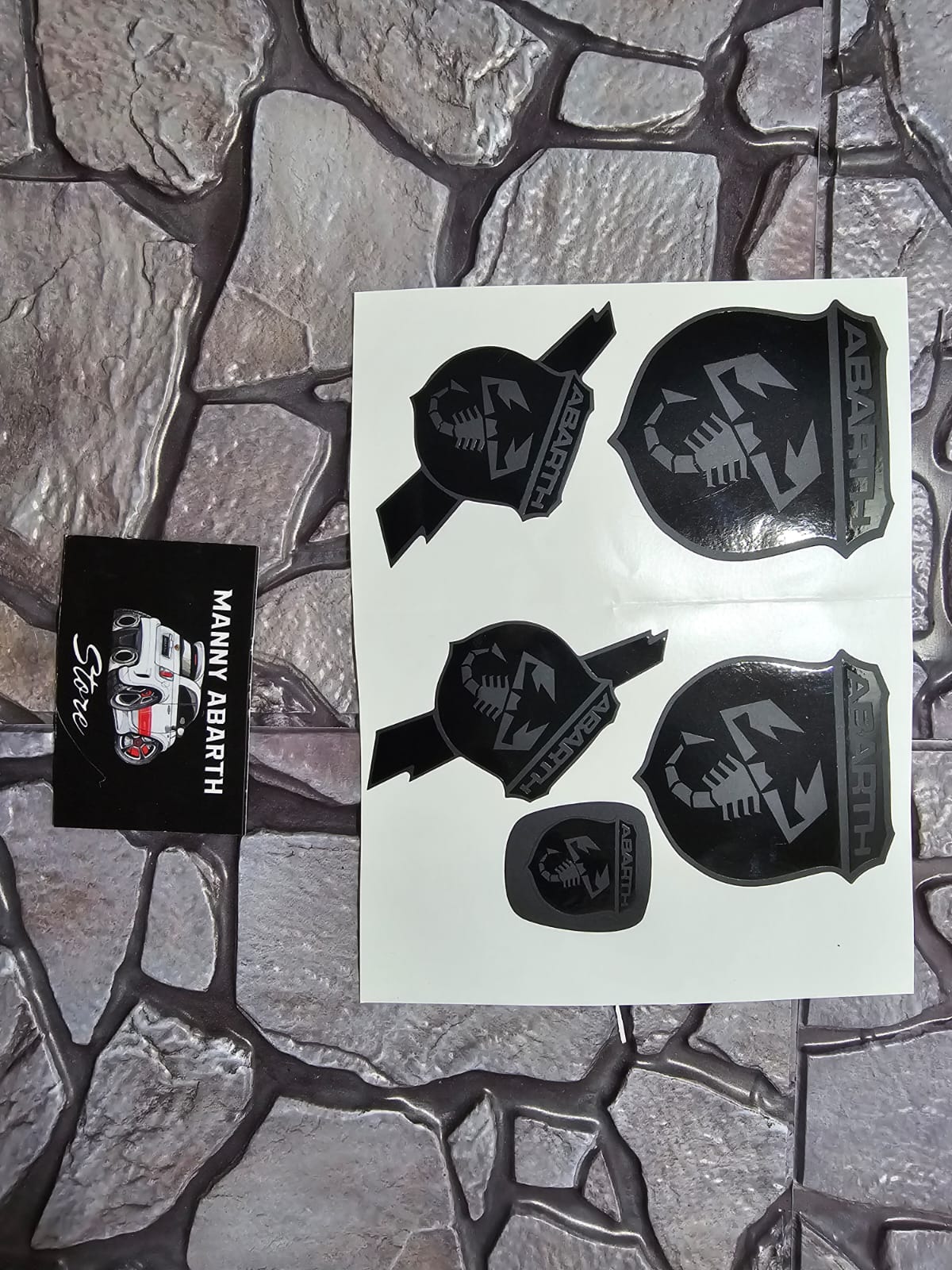 500/595 Abarth Logo Cover Kit